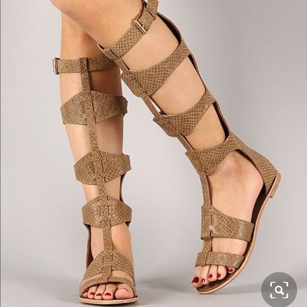 🆕✨ Snake Gladiator Sandal